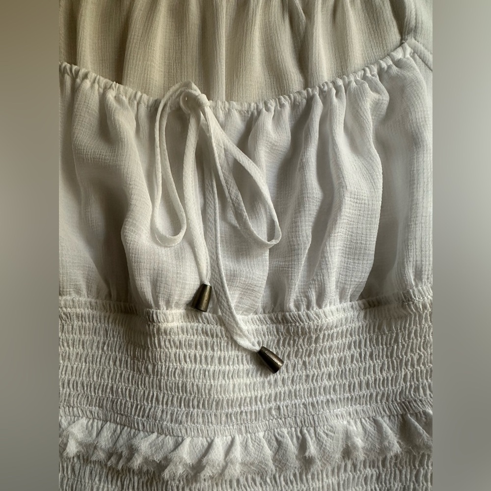 Free People White Long Sleeve Blouse - Picture 11 of 16
